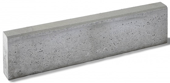 RUBNJAK IGMA 8X20X100CM, RAVNI SIVI 32/PAL - CCA 1150KG/PAL